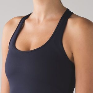 Size 6 Lululemon navy cool racerback